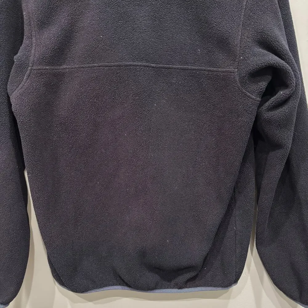 Patagonia Women's Synchilla Snap-T Fleece Pullover Black - Size: Medium - Picture 5 of 10